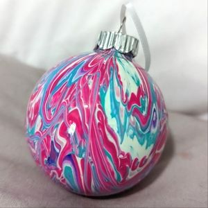 2.5" Handmade Resin Friendship Ball Ornament